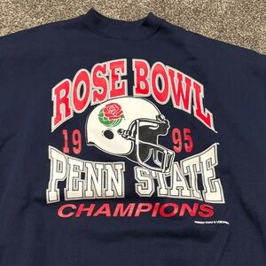 Rose Bowl 1995 Penn State Champions Sweatshirt Vintage